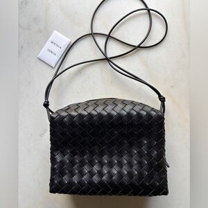 Bottega Veneta Medium Loop Bag in Black